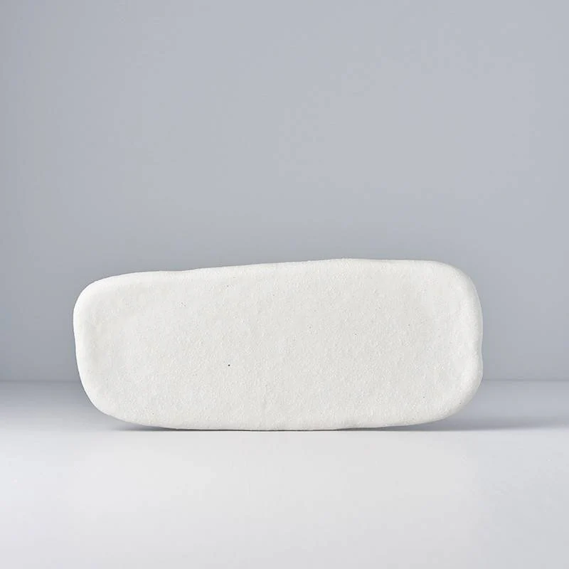 Shell White rectangular platter 28cm