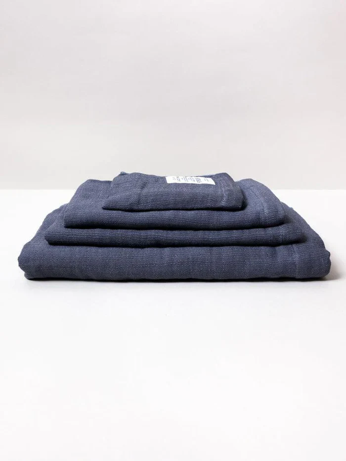 Shinto 2.5 ply gauze bath towel medium charcoal