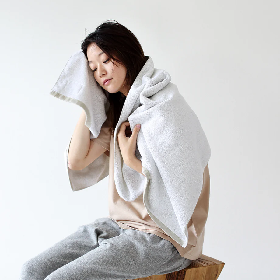 Shinto Yukine Bath Towel Grey - Image 8