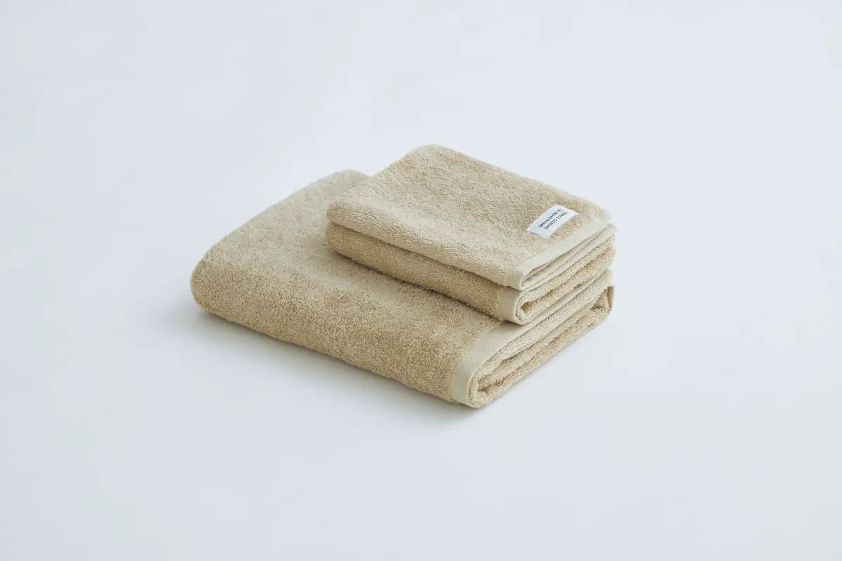 Marushin Yukine Sarashi Towel - Beige