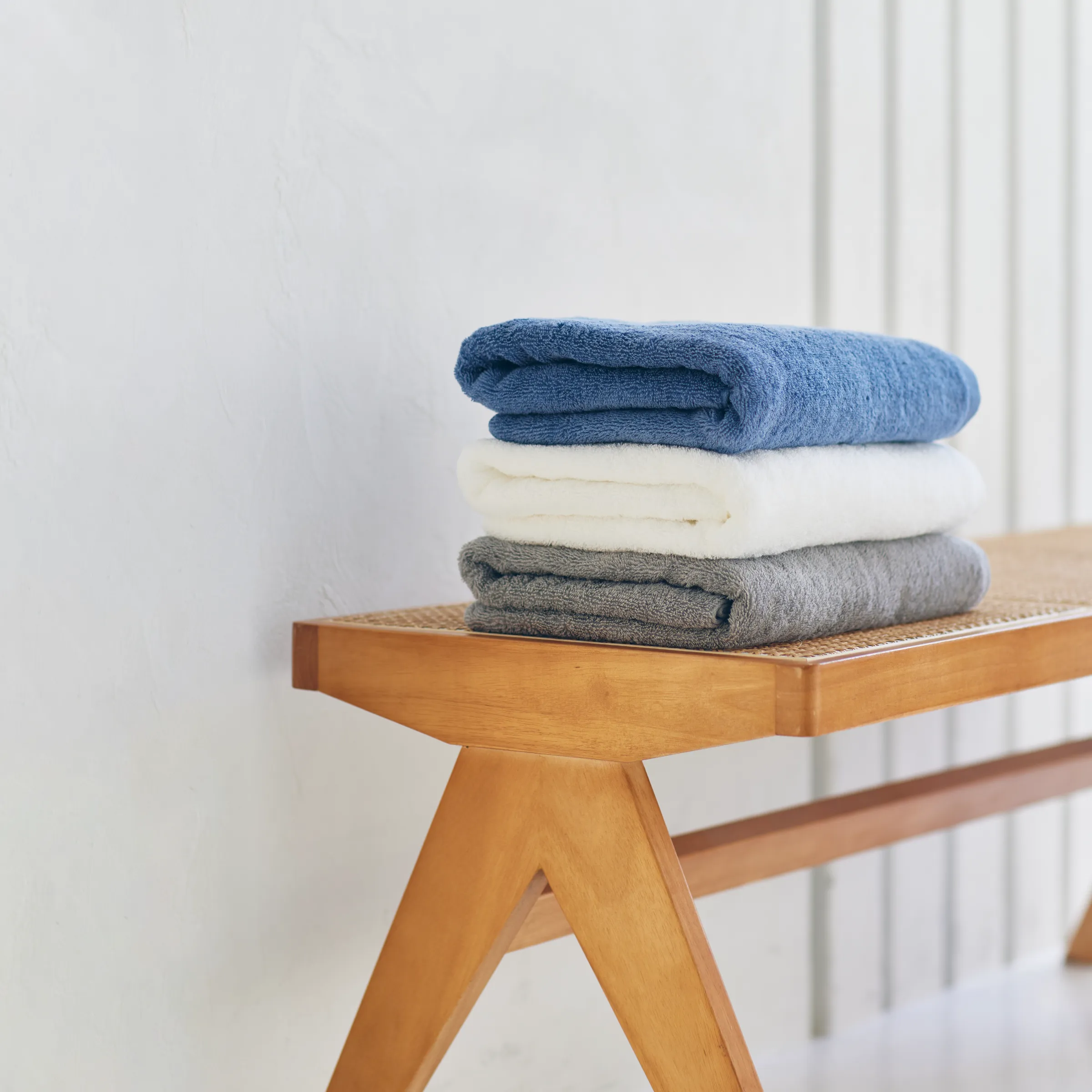 Marushin Yukine Sarashi Towel - Blue - Image 3
