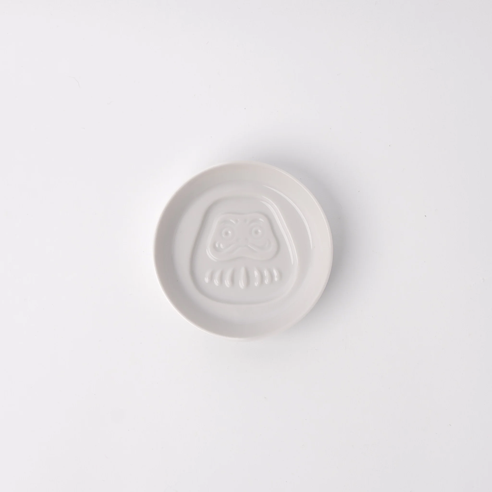 Silhouette Sauce Dish Daruma 8.2cm - Image 2