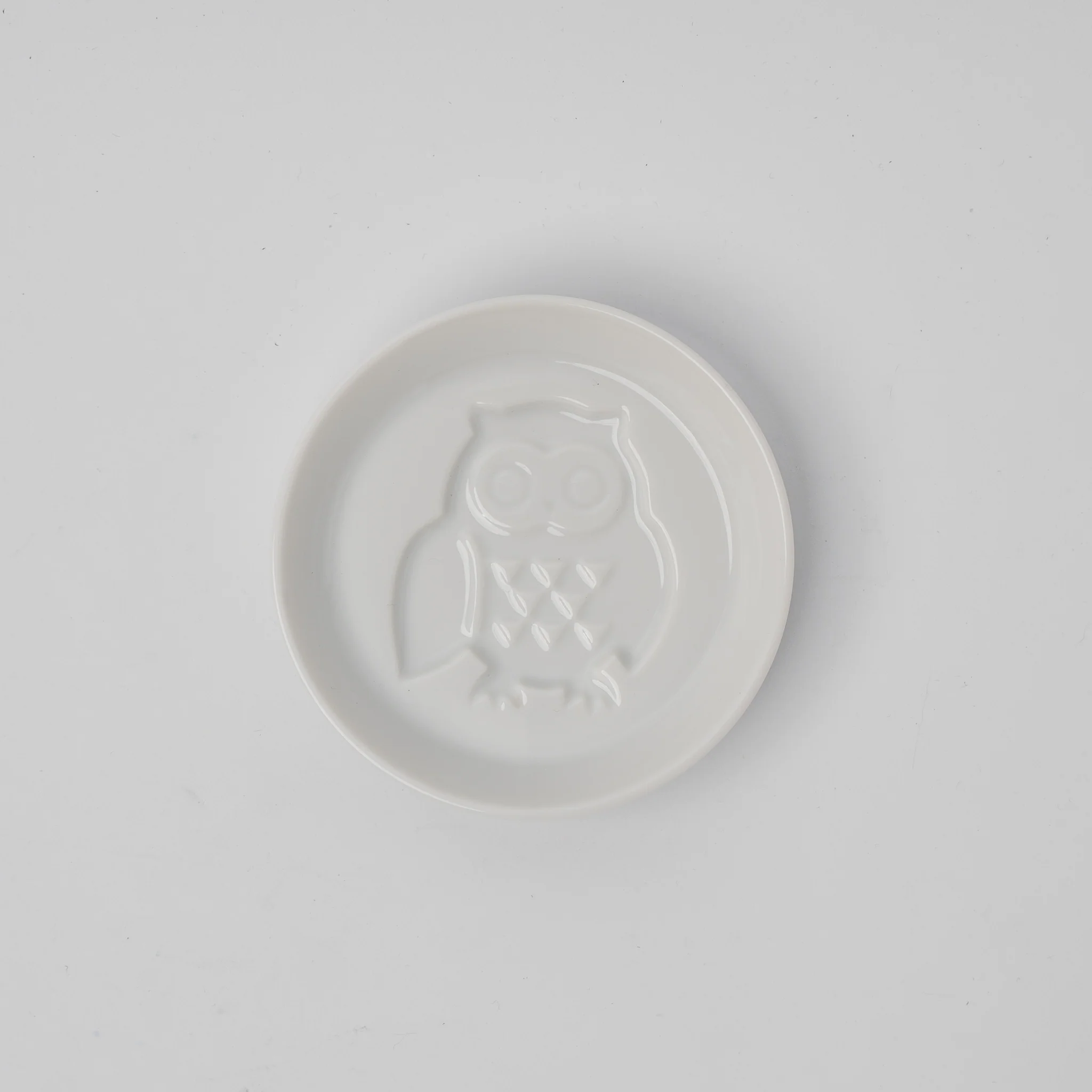 Silhouette Sauce Dish Owl 8.2cm - Image 2