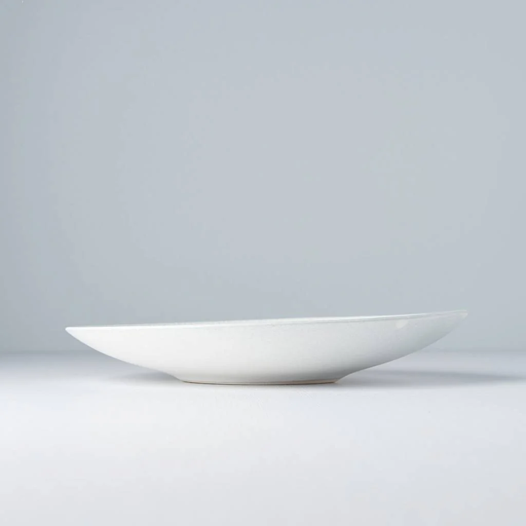 Snow Leaf large rounded plate 25.5cm - Image 2