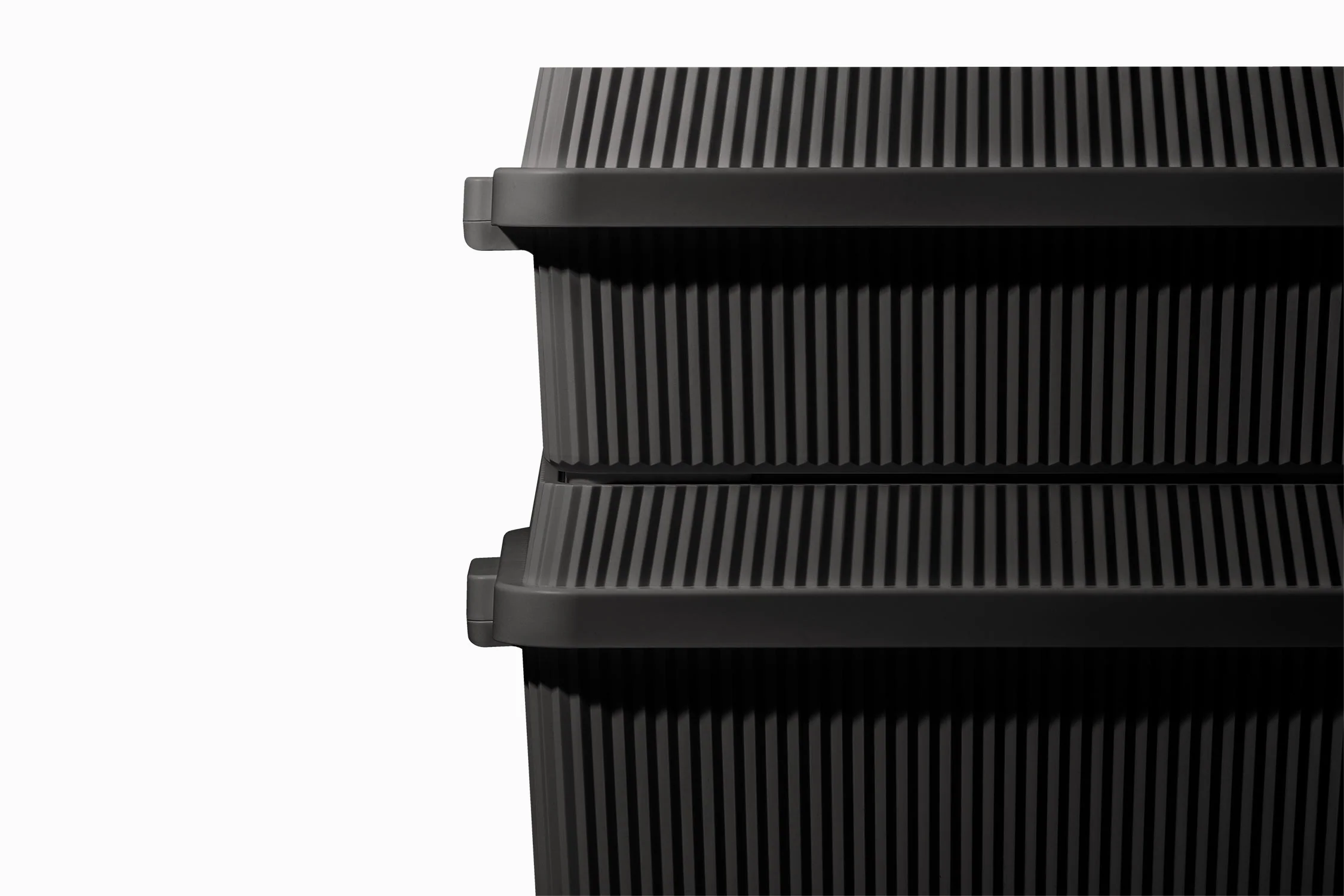 Multi-Purpose Stack-up Storage Container 83L - Black - Image 2