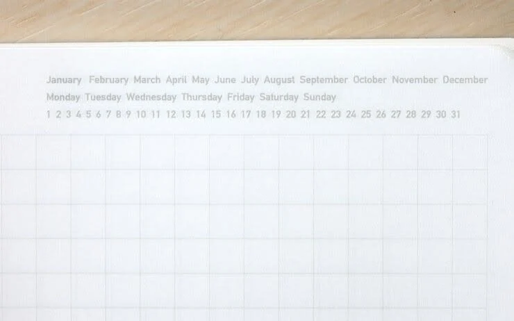 Stalogy 1∕2 Year Notebook Grid B6 Landscape, Forest - Image 3