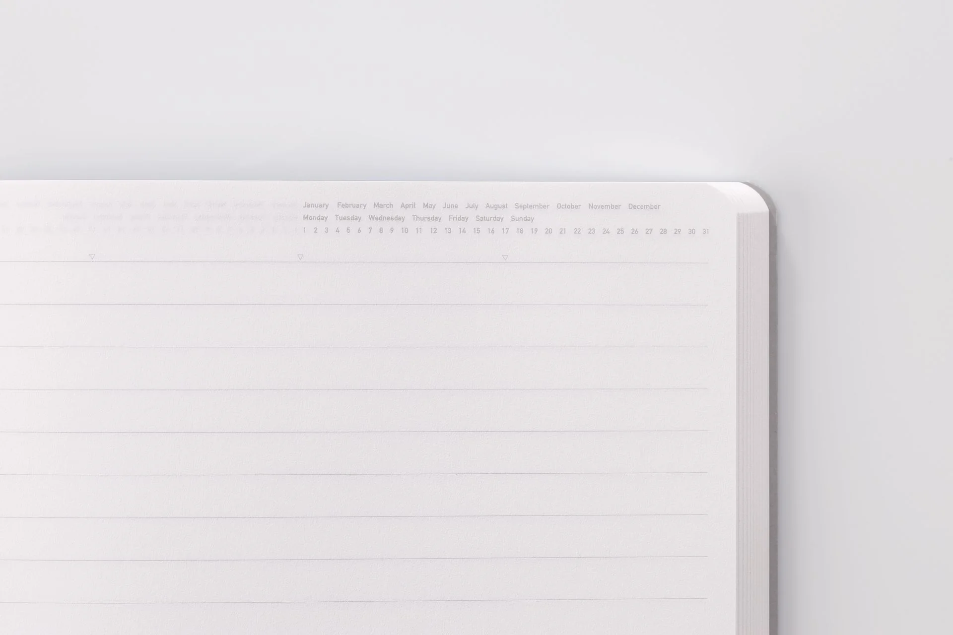 Stalogy Lined 365 Days Notebook, A5, Red - Image 3