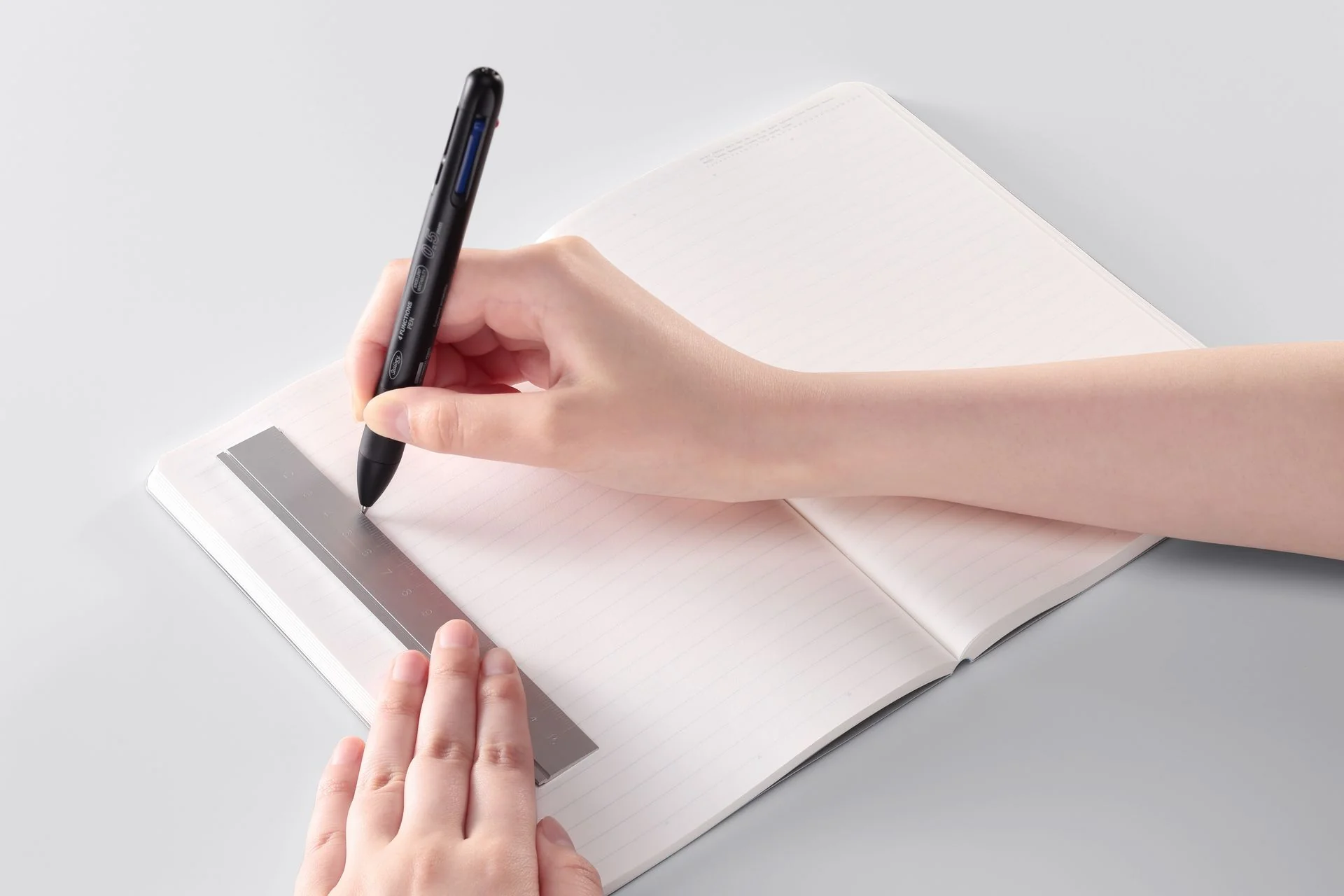 Stalogy Lined 365 Days Notebook, A5, Red - Image 5