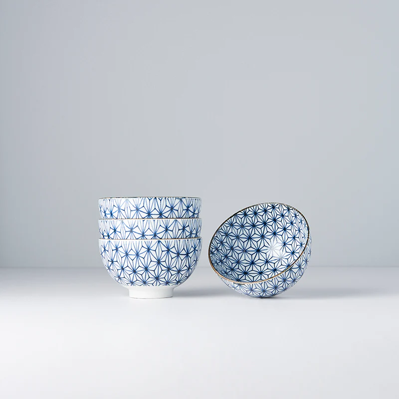 Starburst 4 piece boxed bowl set 11cm