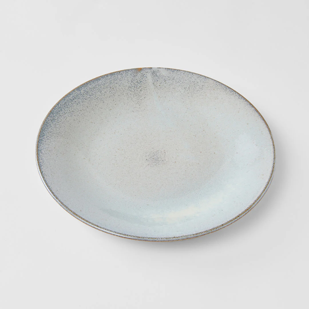 Steel Grey large dinner plate 28cm