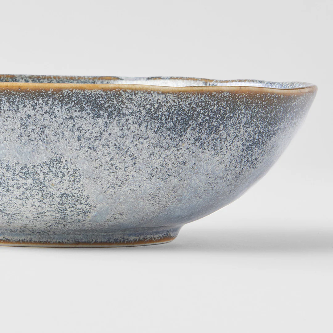 Steel Grey oval bowl 17cm - Image 4