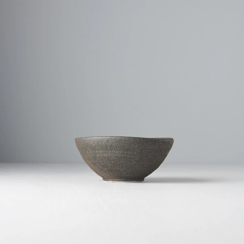 Stone egg shaped bowl 13cm - Image 3