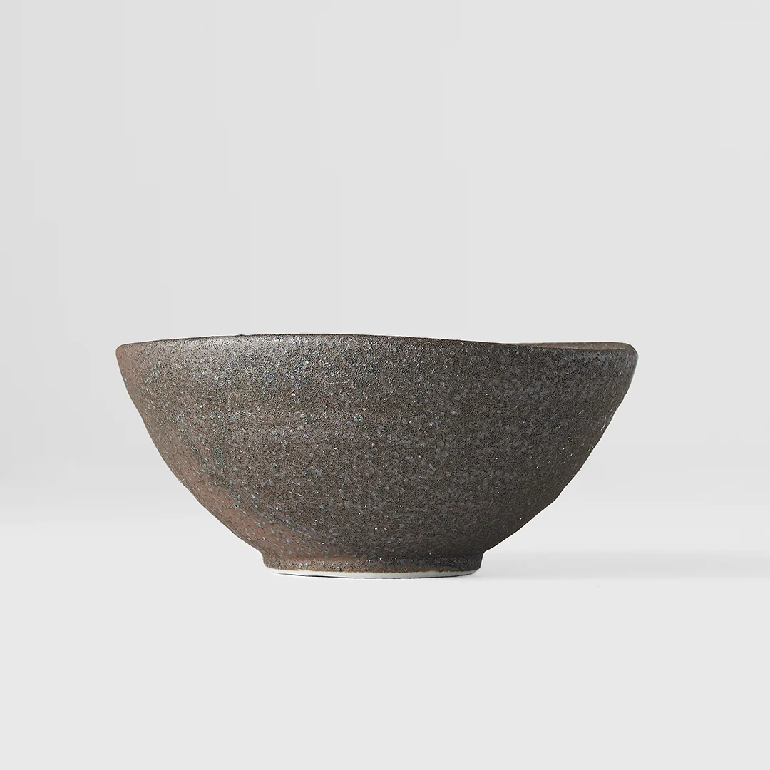 Stone egg shaped bowl 13cm - Image 5