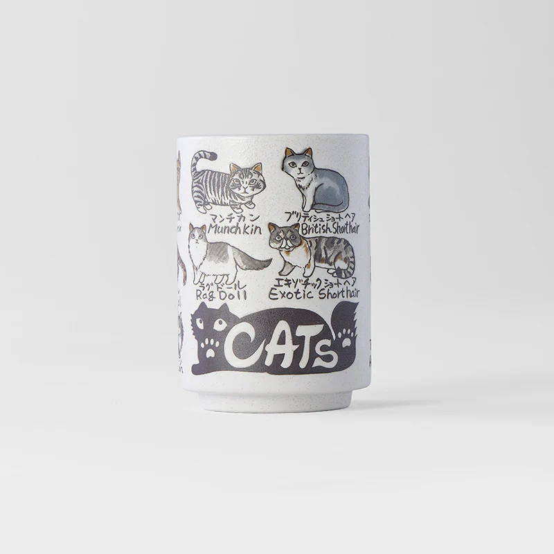 Sushi mug cats 250ml