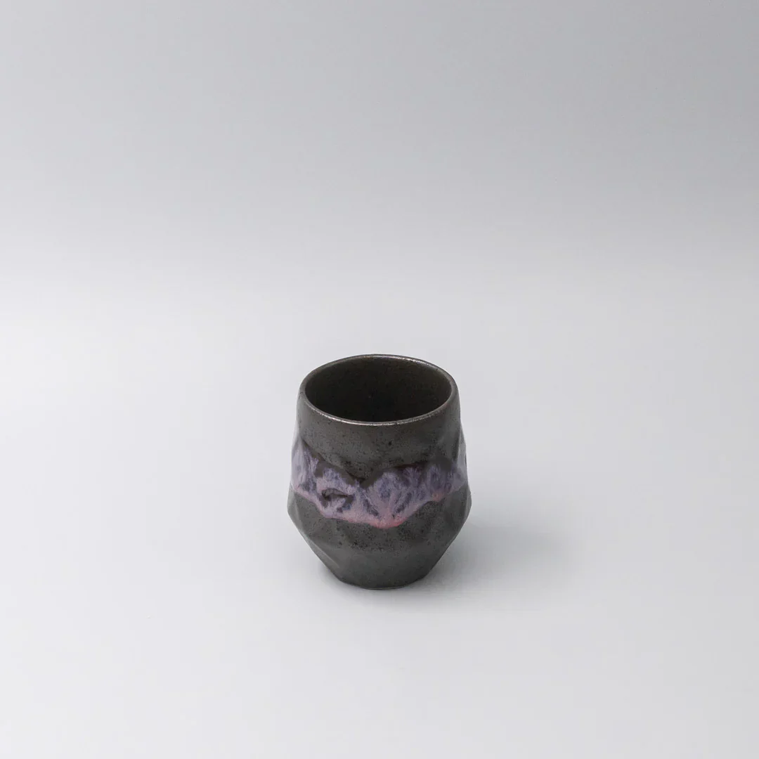 Sushi Mug Purple Red Drip On Black 350ml