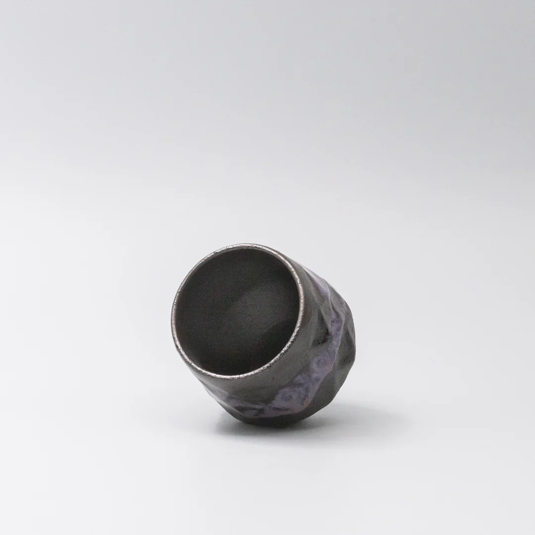 Sushi Mug Purple Red Drip On Black 350ml - Image 3