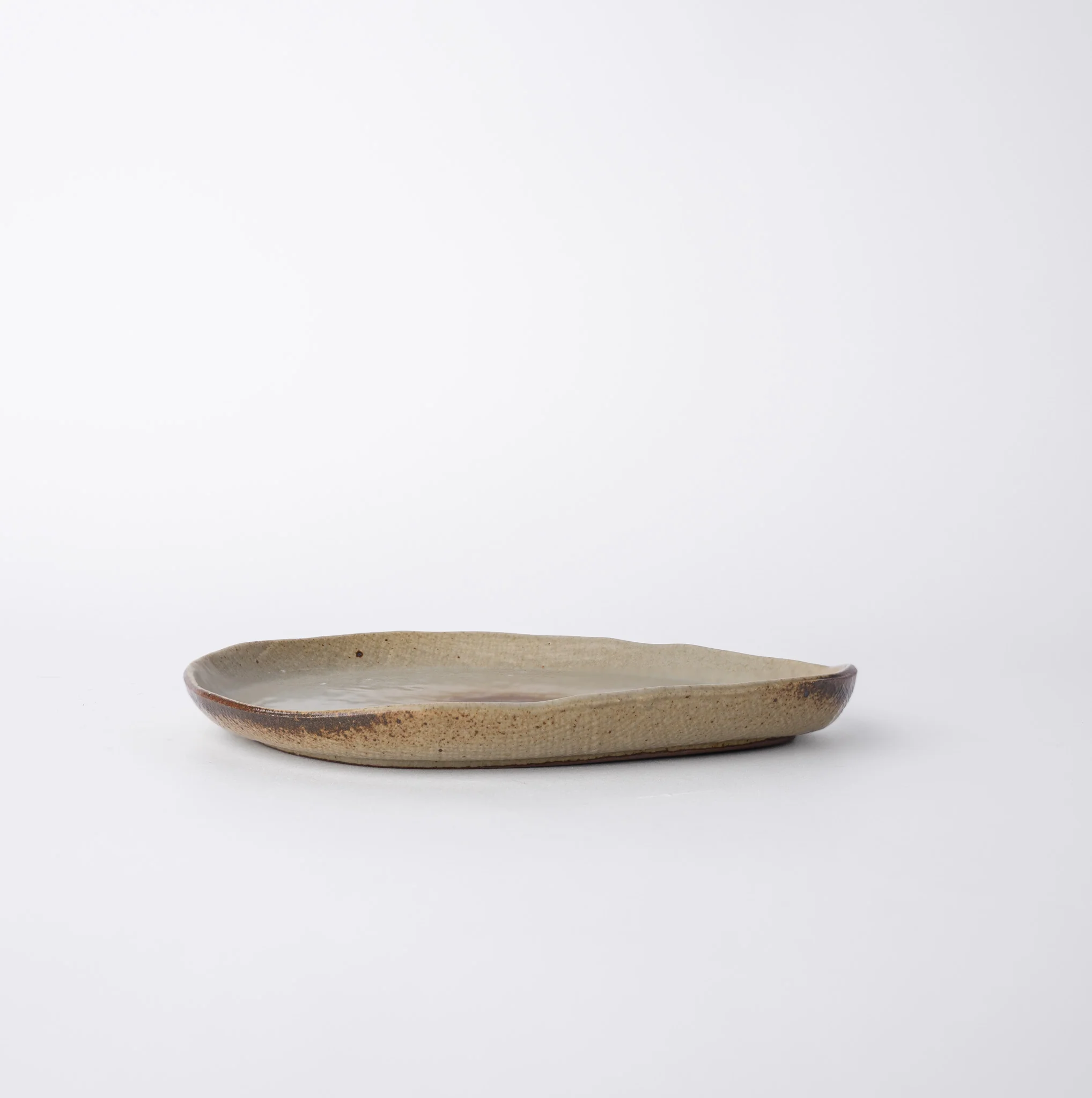 Arc Saucer Cashew Glaze 17cm - Image 3