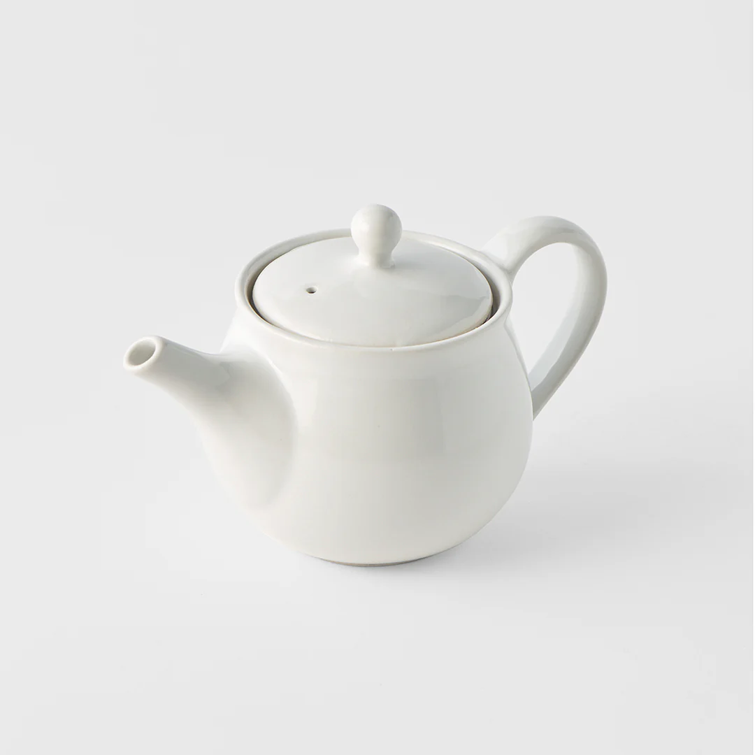 Teapot Rounded White 400ml - Image 4