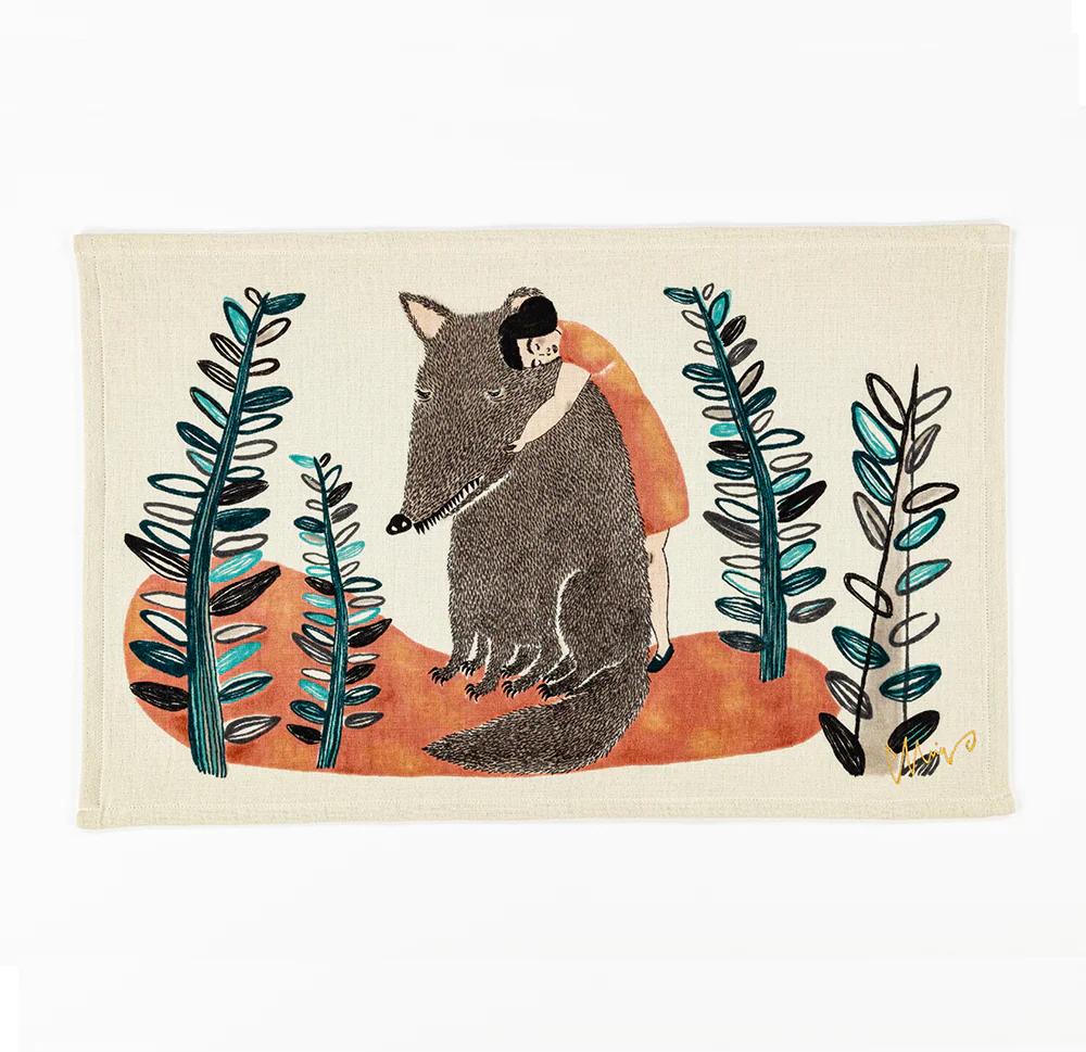 Tea Towel: The Usual Miracle/Blue 45x70cm