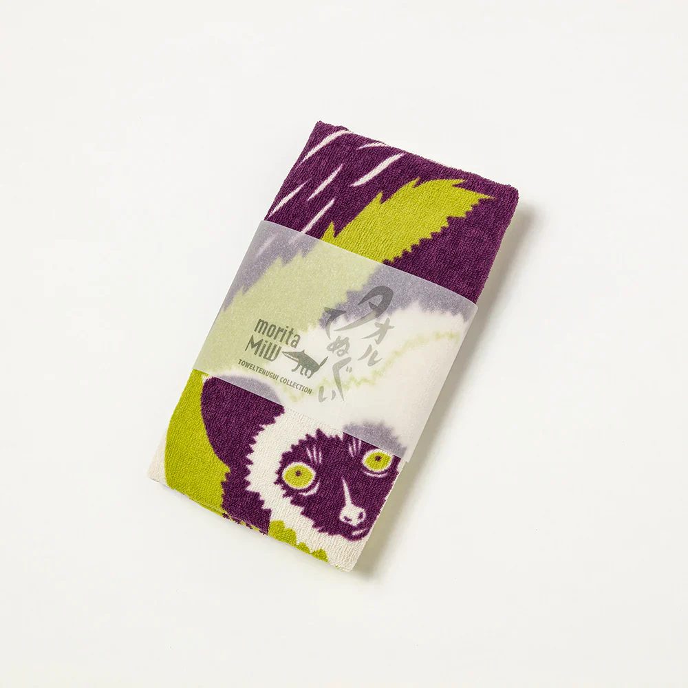 Towel Tenugui: The Aye-Aye Sisters 90x34cm - Image 4