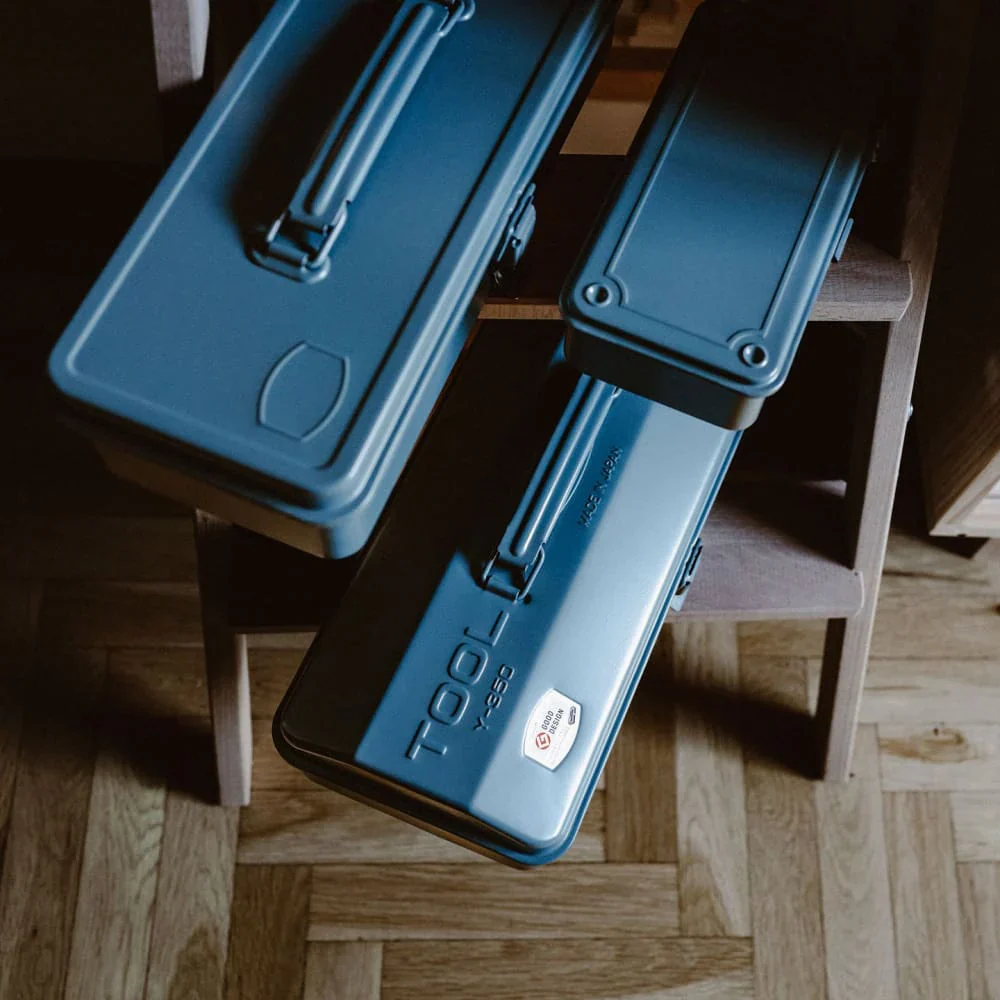 Toyo Steel Camber-top Toolbox Y-350 Duck Blue - Image 3