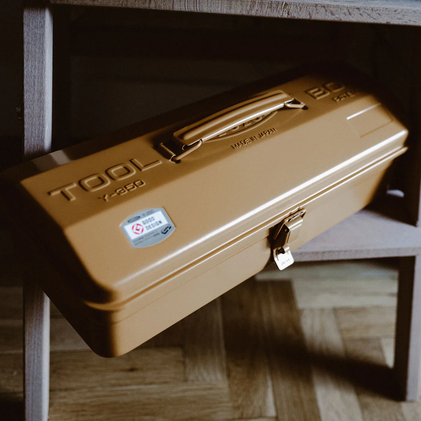 Toyo Steel Camber-top Toolbox Y-350 Mustard - Image 6