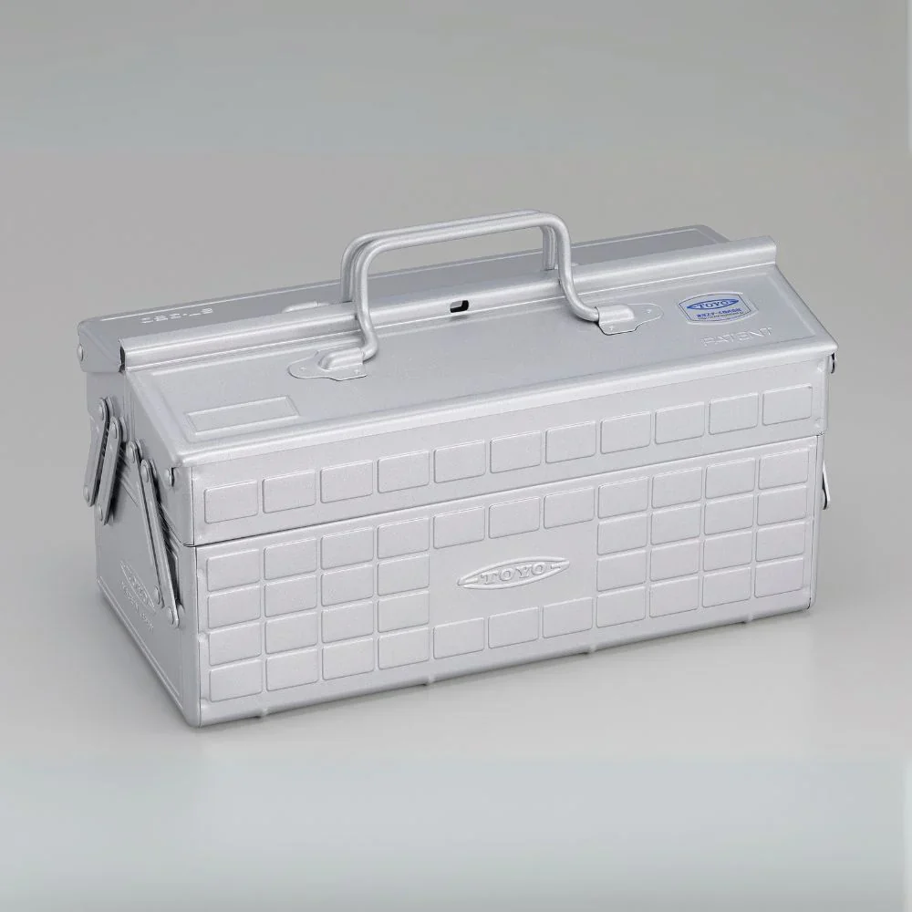 Toyo Steel Cantilever Toolbox ST-350 Silver