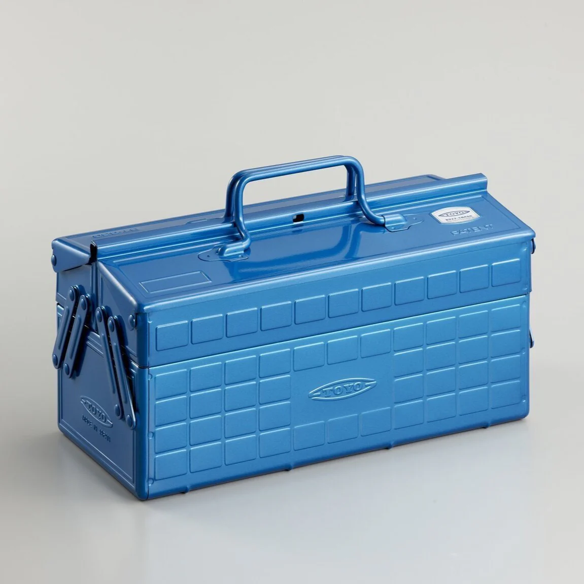 Toyo Steel Cantilever Toolbox ST-350 Blue