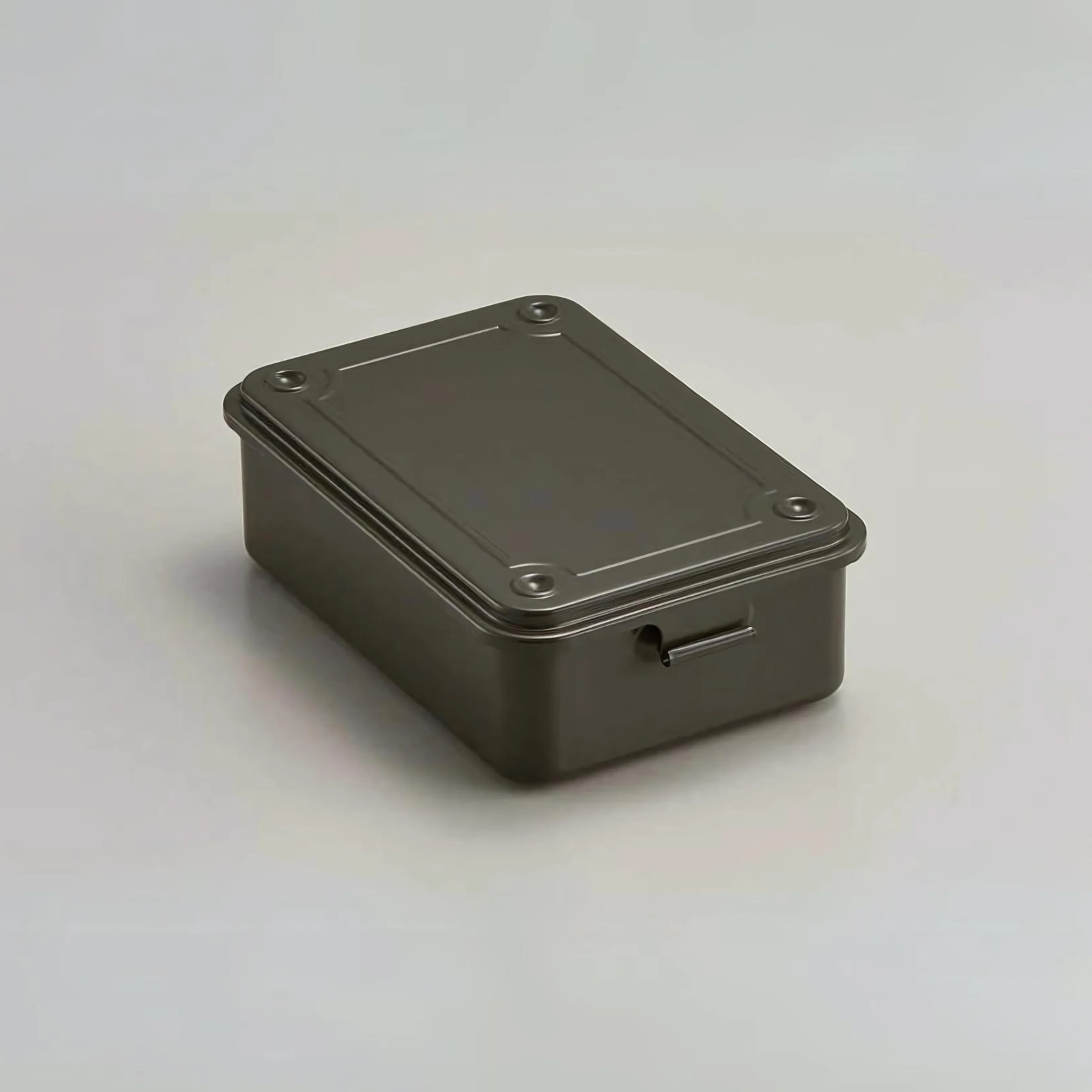 Toyo Steel Trunk Shape Toolbox T-150 Moss Green