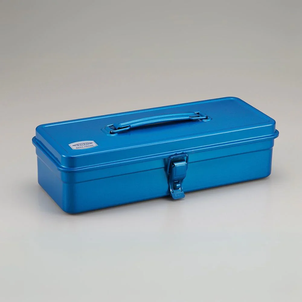 Toyo Steel Trunk Shape Toolbox T-320 Blue