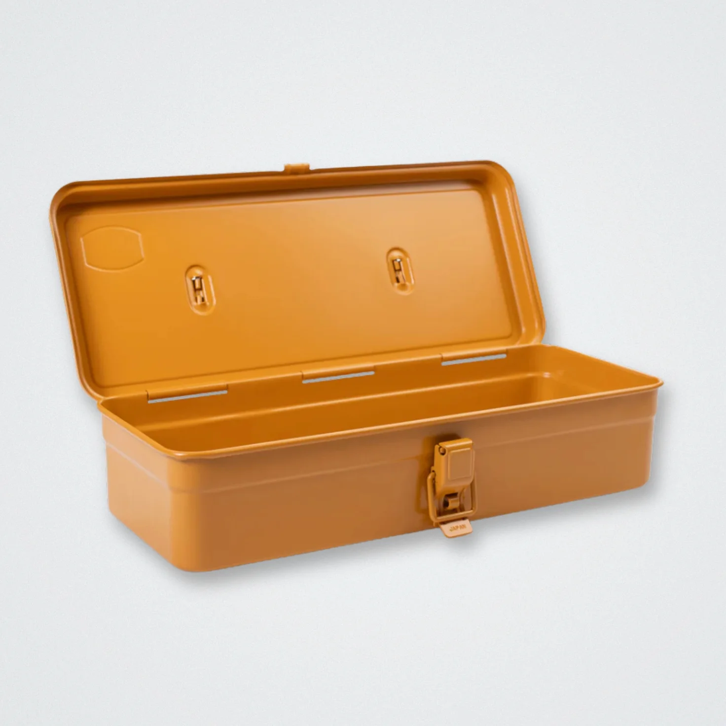 Toyo Steel Trunk Shape Toolbox T-320 Mustard - Image 3