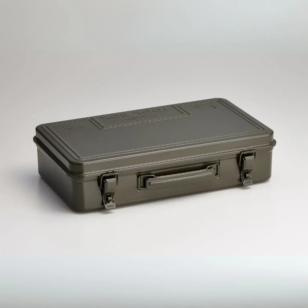 Toyo Steel Trunk Shape Toolbox T-360 Moss Green