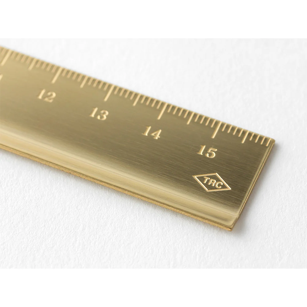 Traveler's Company Brass Ruler 15cm - Image 6