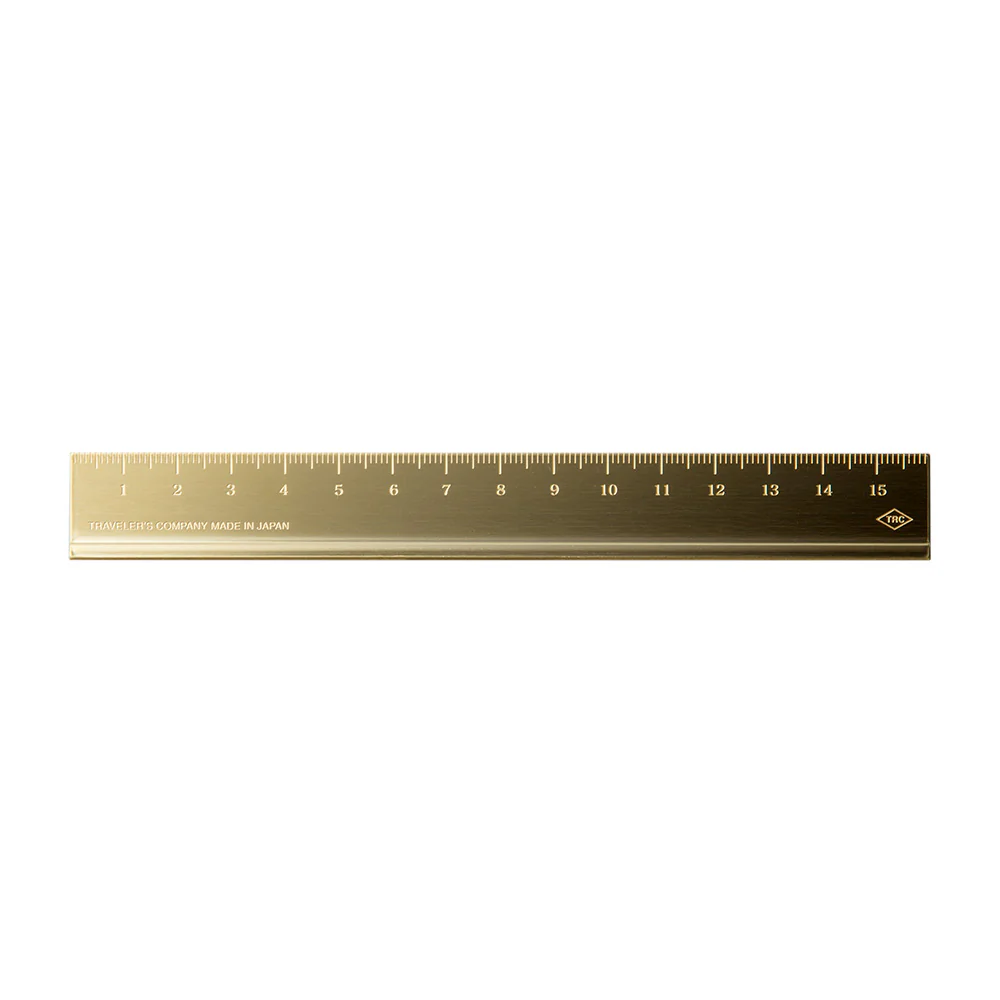 Traveler's Company Brass Ruler 15cm - Image 7