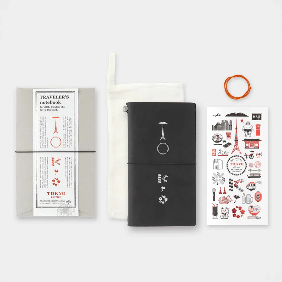 Traveler's Limited Edition Notebook TOKYO Black