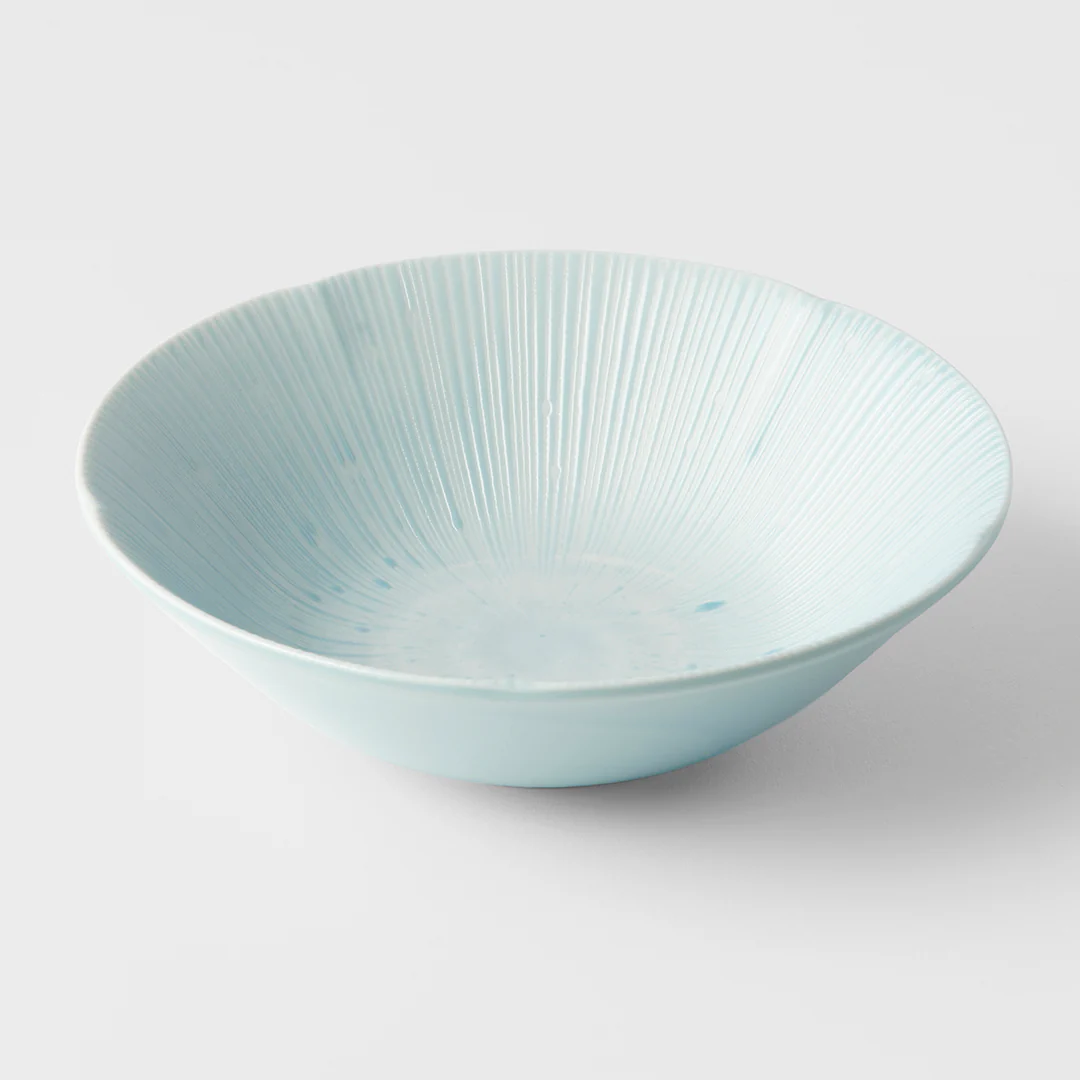 Ice Drift blue medium bowl 17cm