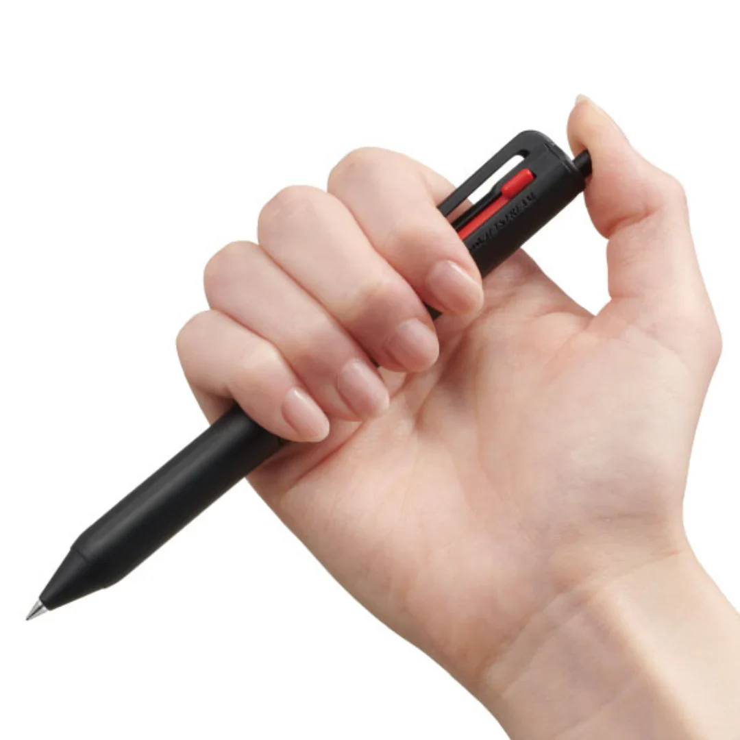 Uni Jetstream 3-colours 0.7mm Gel Pen - Greige - Image 2