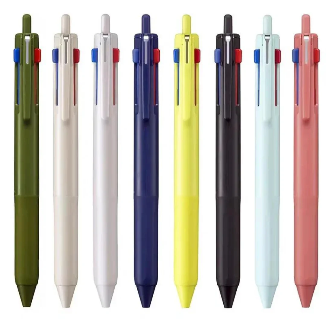 Uni Jetstream 3-colours 0.7mm Gel Pen - Greige - Image 4