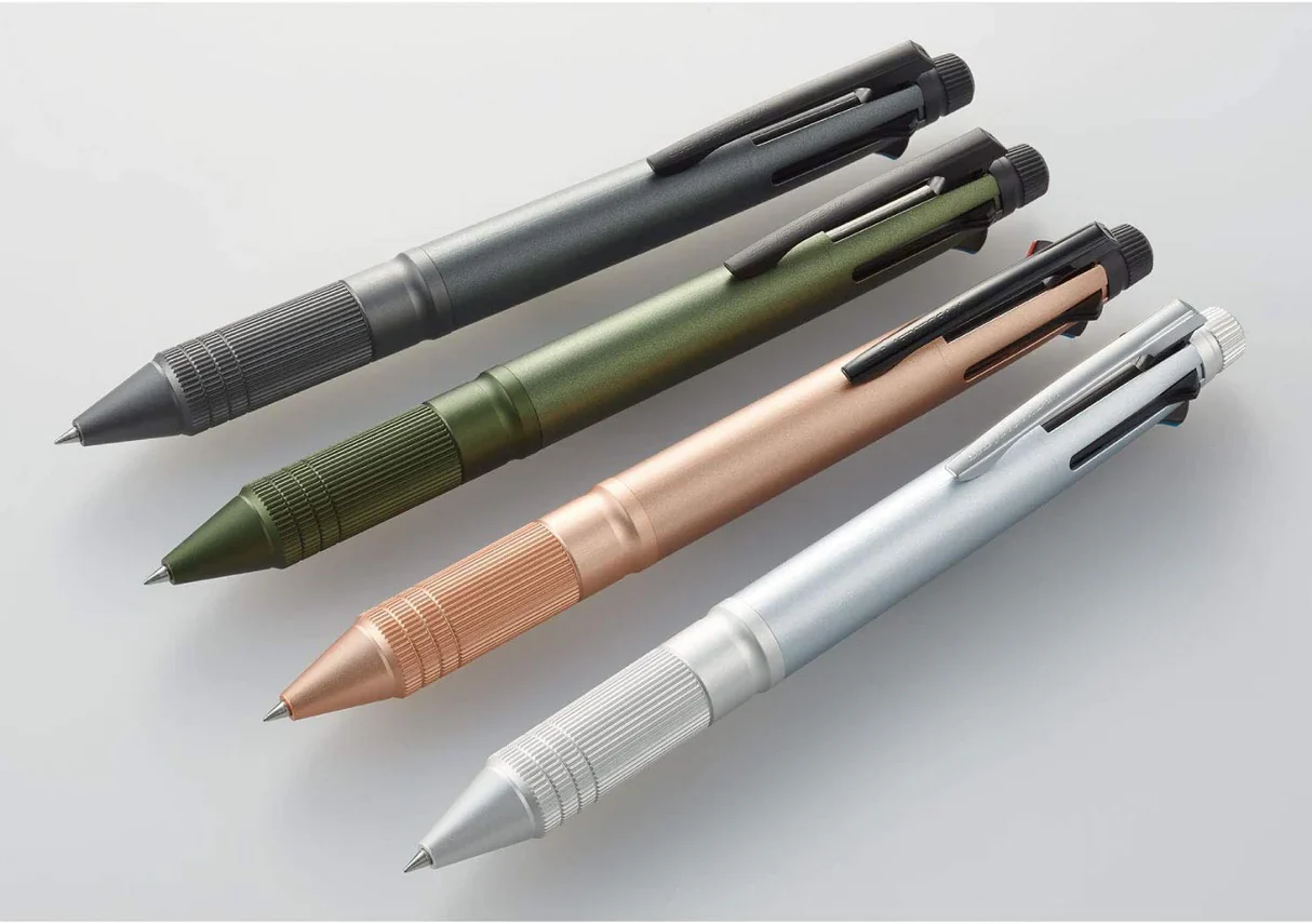 Uni Jetstream 4&1 Metal Edition Multi Pen - Pink Gold - Image 6