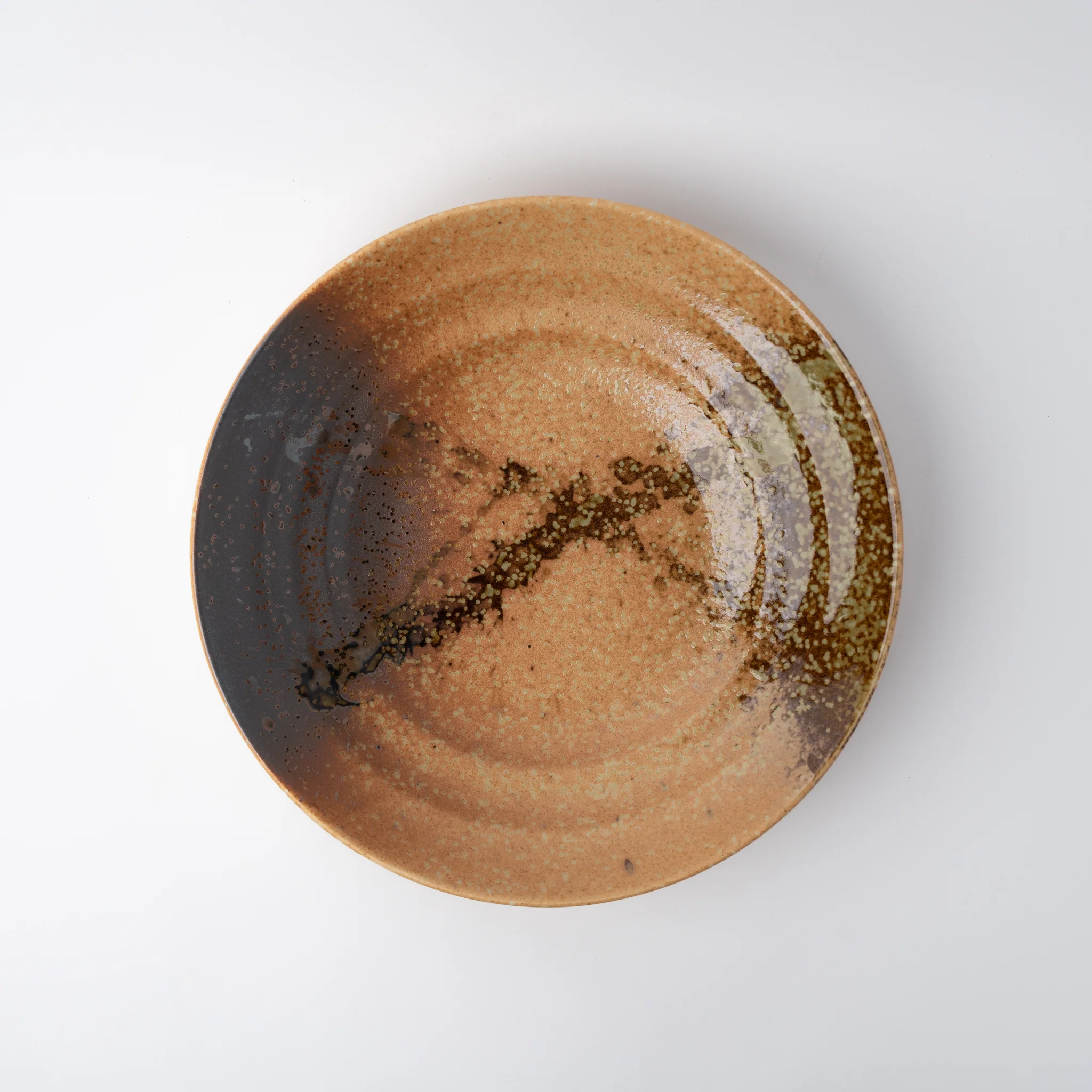 Wabi Sabi Flat Base Serving Bowl 28cm - Image 2