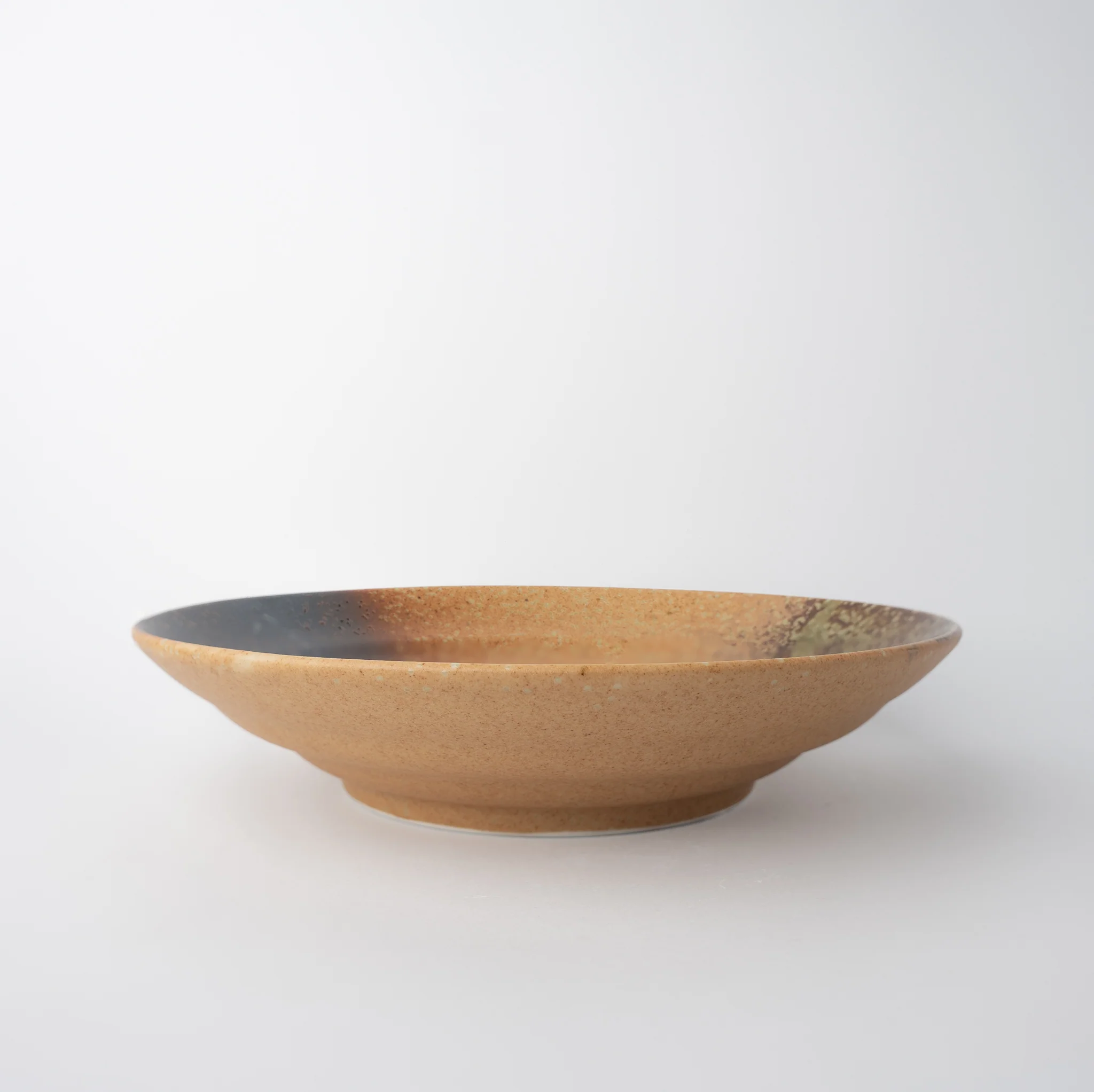 Wabi Sabi Flat Base Serving Bowl 28cm - Image 3