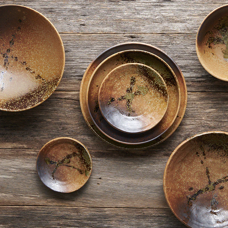 Wabi Sabi Glaze Large Dinner Plate 28cm - Image 3