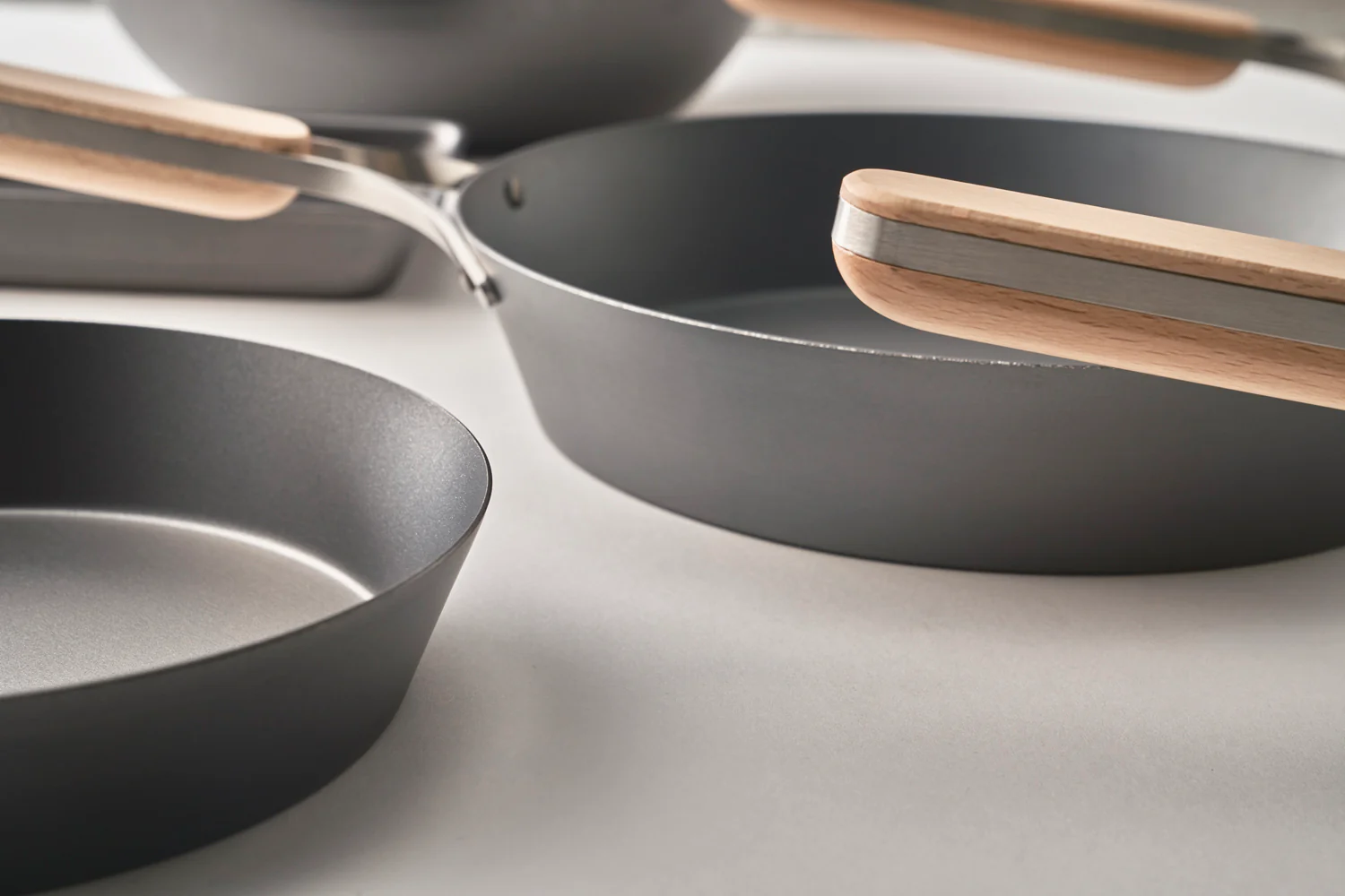 Nitrided Carbon Steel Frying Pan 28cm - Image 9