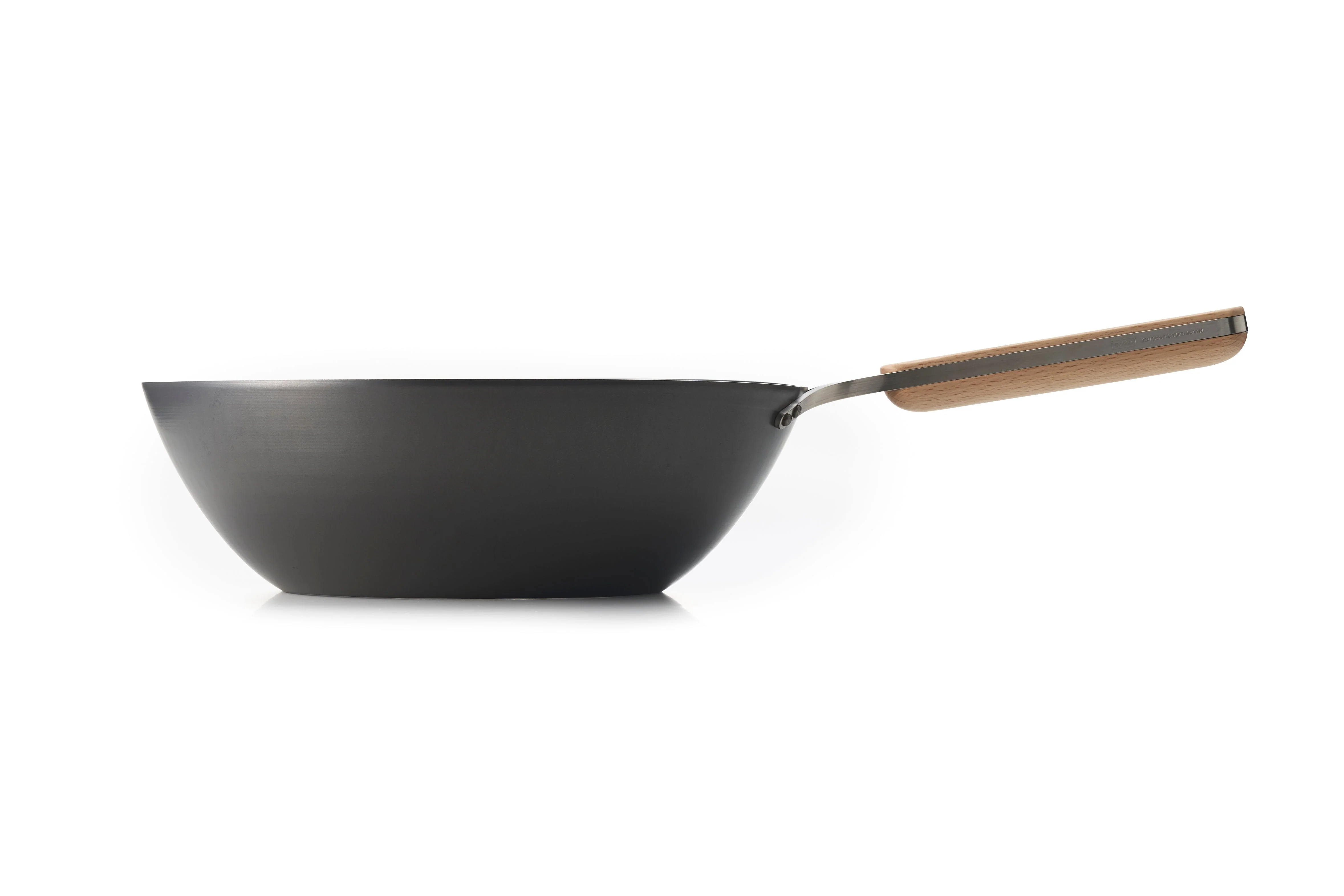 Nitrided Carbon Steel Wok Pan 30cm - Image 2