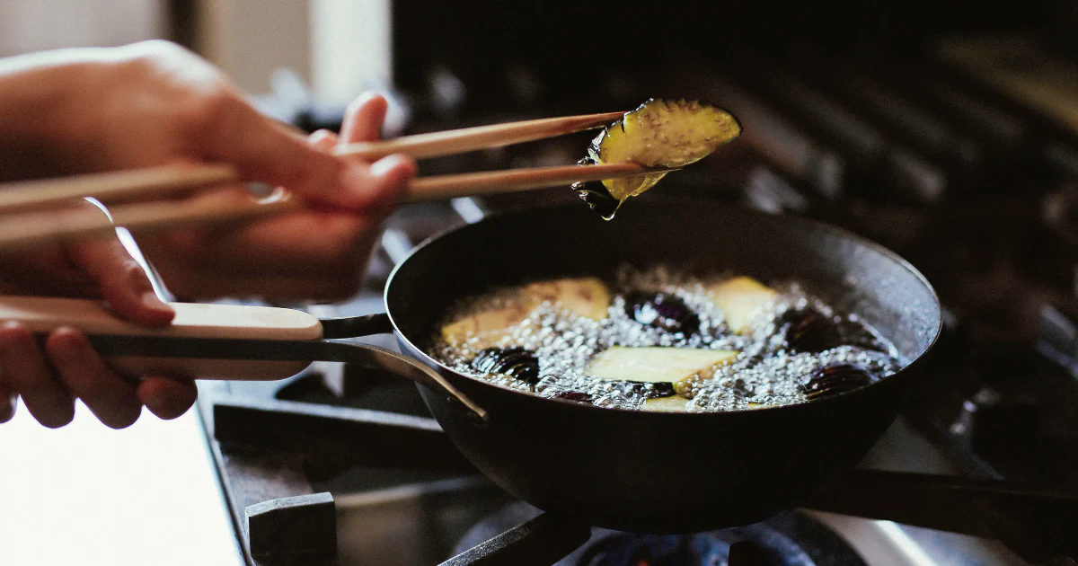 Nitrided Carbon Steel Wok Pan 32cm - Image 19