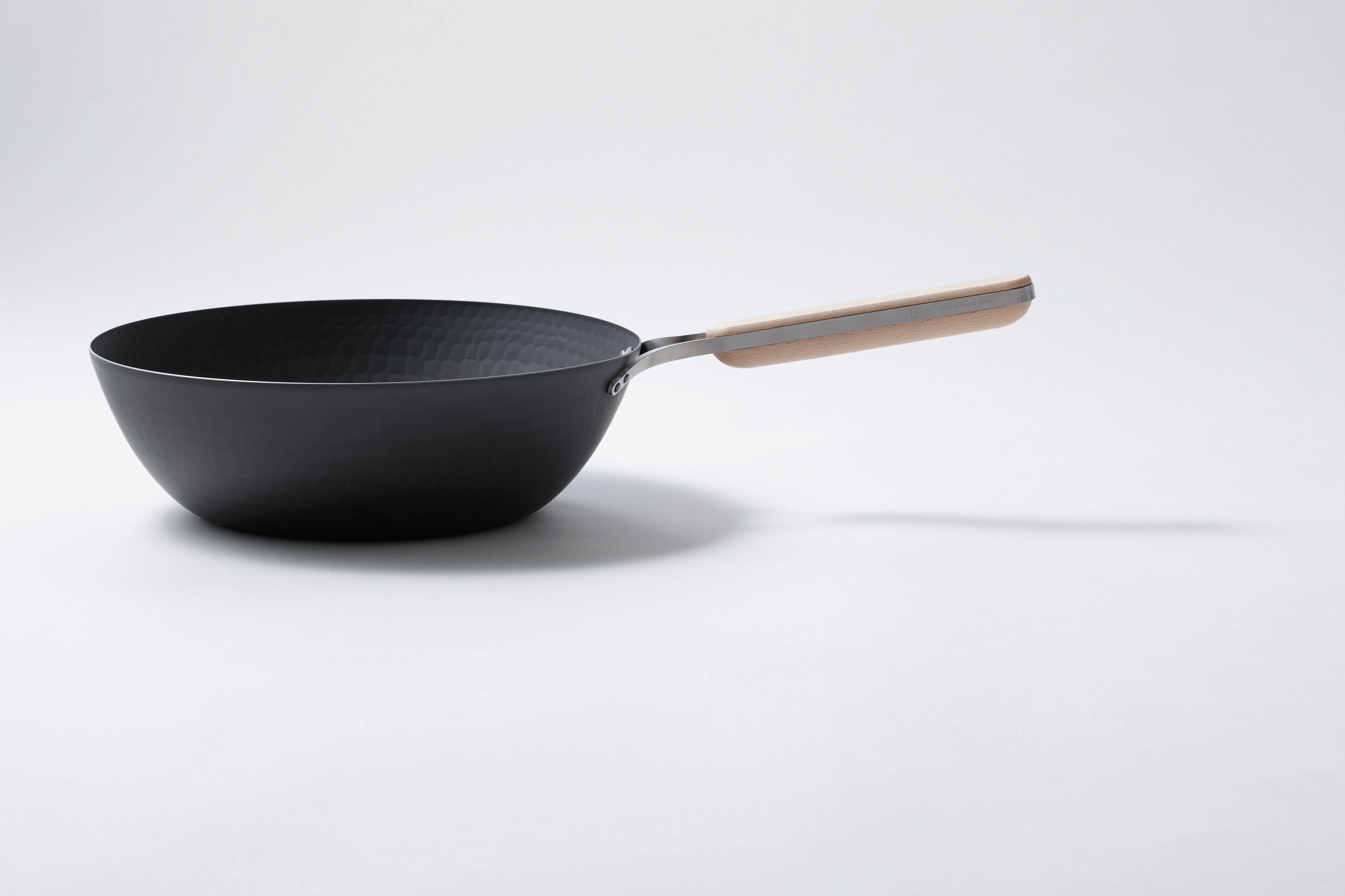 Nitrided Carbon Steel Wok Pan 32cm - Image 4