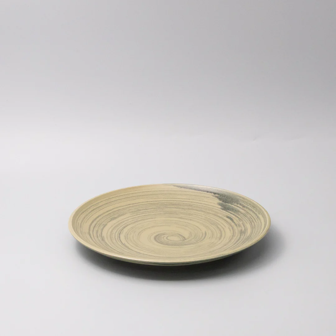 Washed Fern Dinner Plate 26cm - Image 3