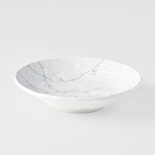 White Blossom Pasta Bowl 24cm - Image 5