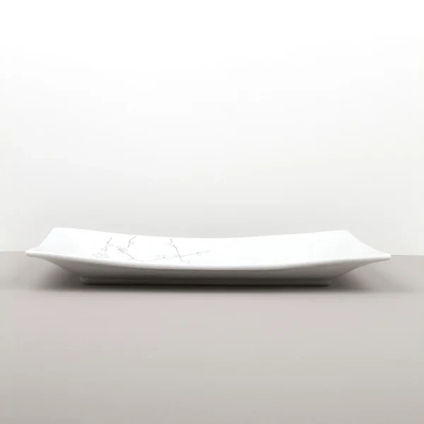 White Blossom rectangular platter 33cm - Image 5