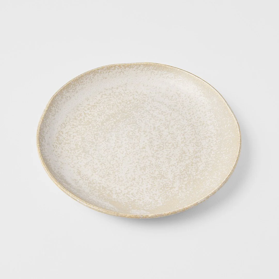 White Fade uneven plate 24cm - Image 2